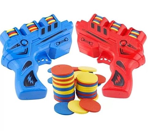 Foam Disc Blaster Toy Gun for Kids
