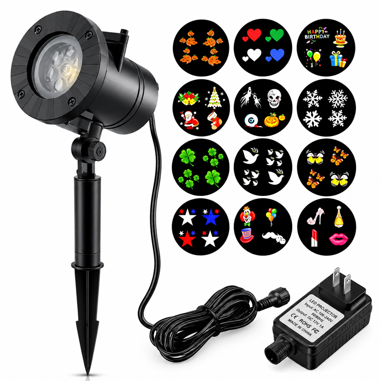 Halloween Projector Light – Outdoor Halloween Decorations