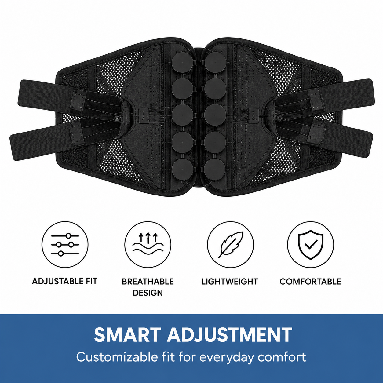 Adjustable Comfort Waist Belt for Daily Wear