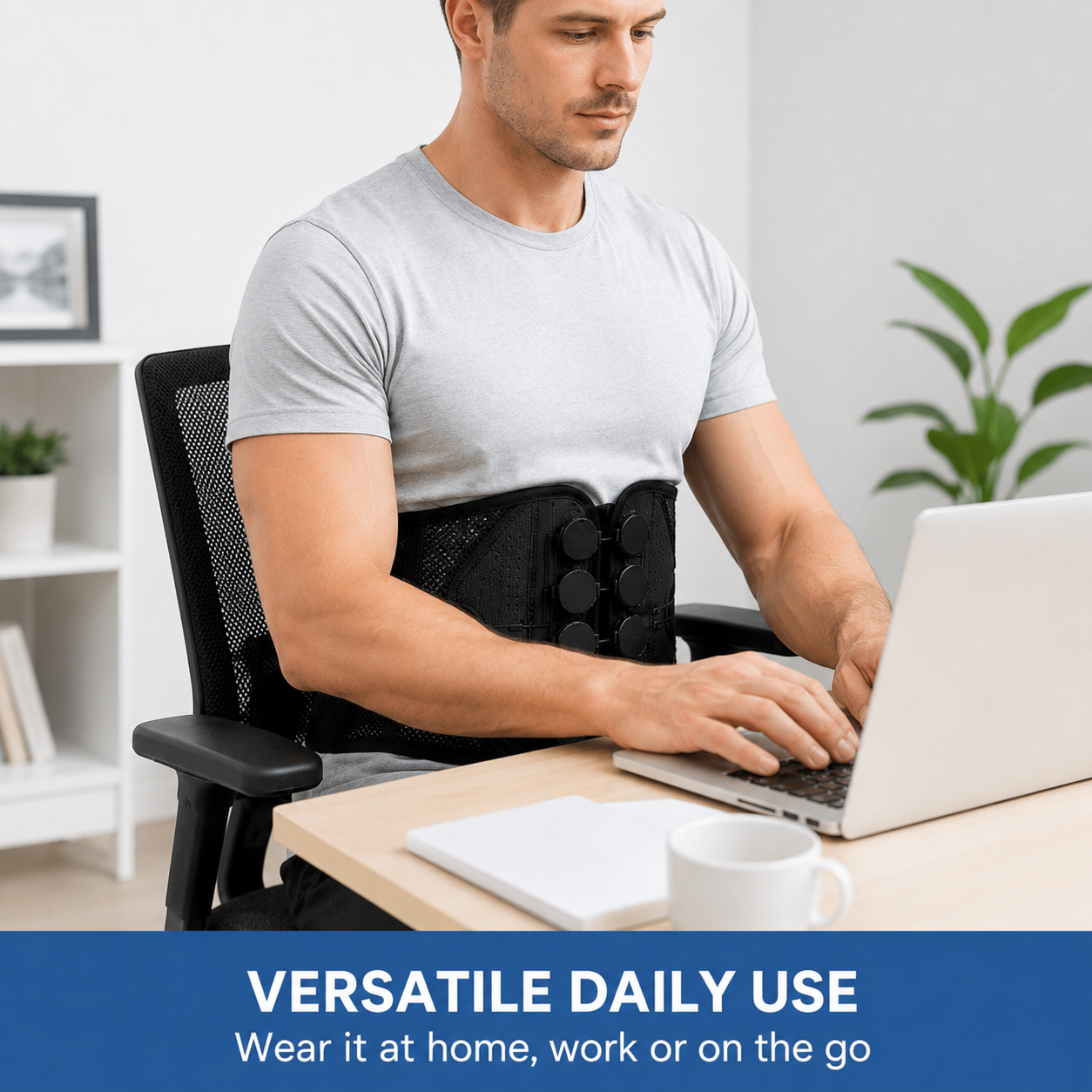 Adjustable Comfort Waist Belt for Daily Wear