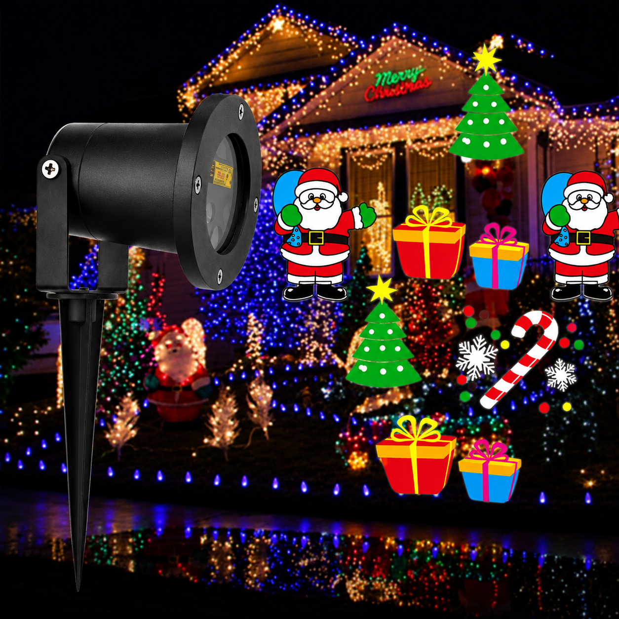 Halloween Projector Light – Outdoor Halloween Decorations