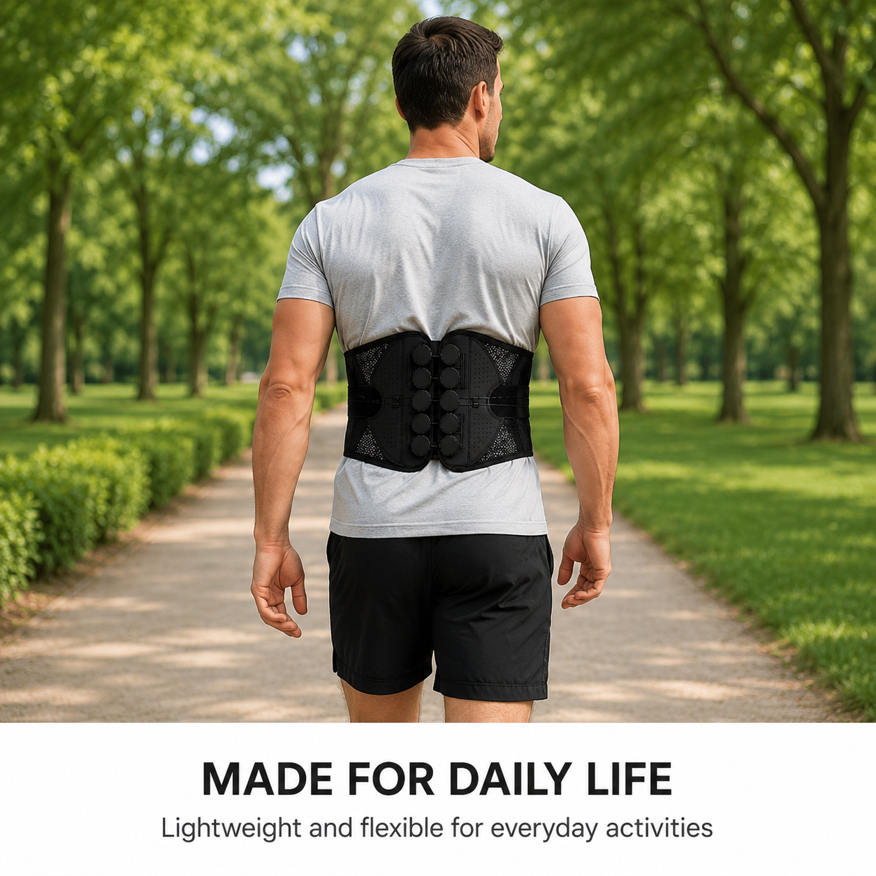 Adjustable Comfort Waist Belt for Daily Wear