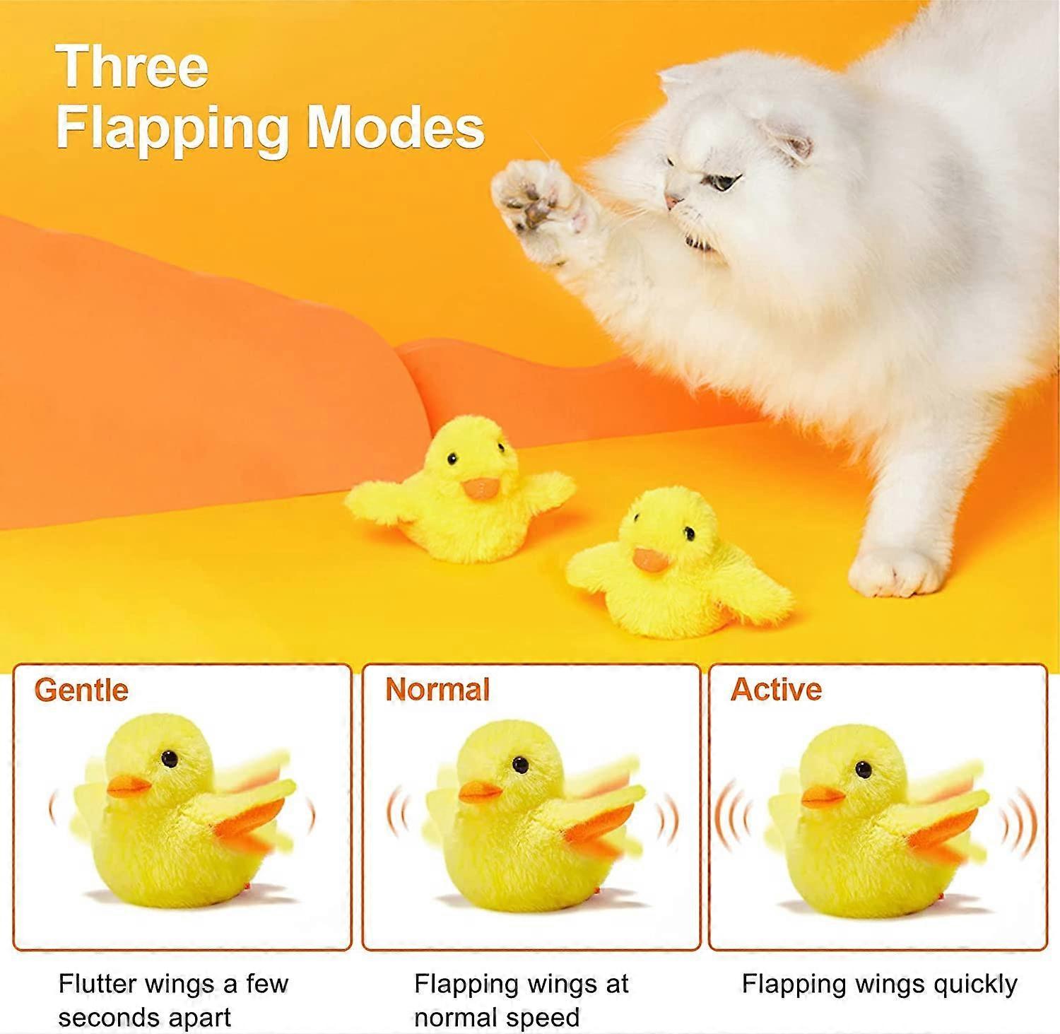 Interactive Electric Duck Toy for Cats