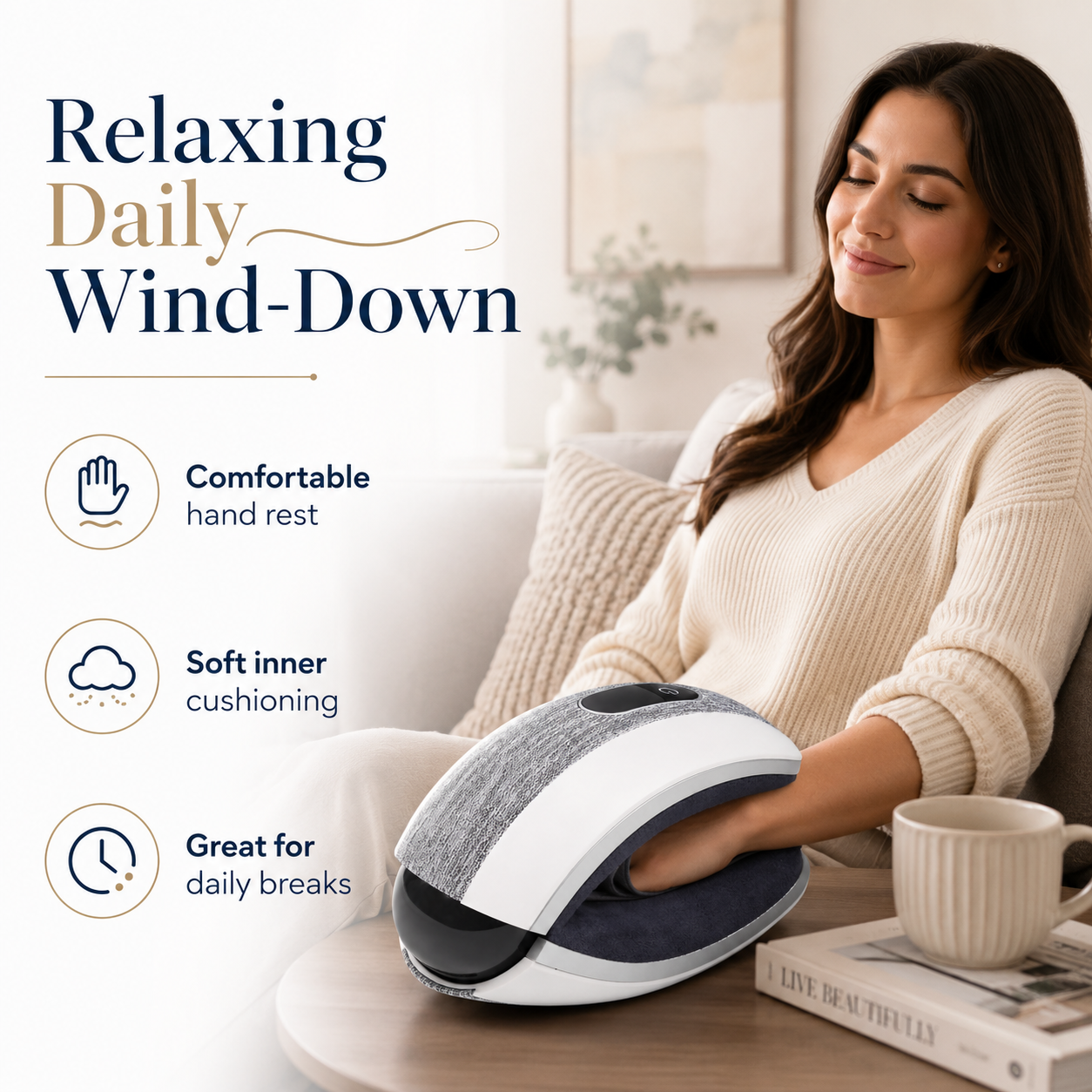 Bluetooth Music Eye Massager with Hot Pack
