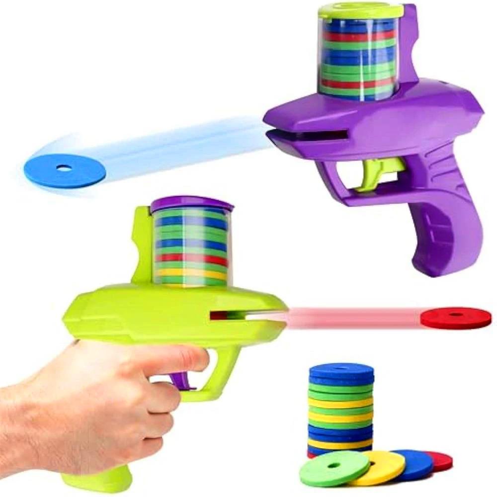 Foam Disc Blaster Toy Gun for Kids