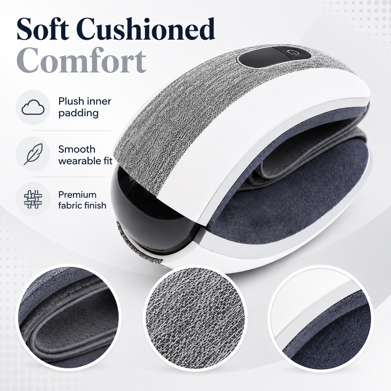 Bluetooth Music Eye Massager with Hot Pack