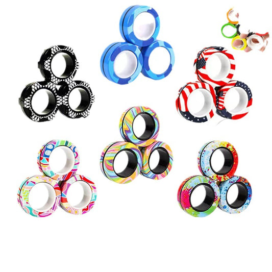 Fidget Trio Rings