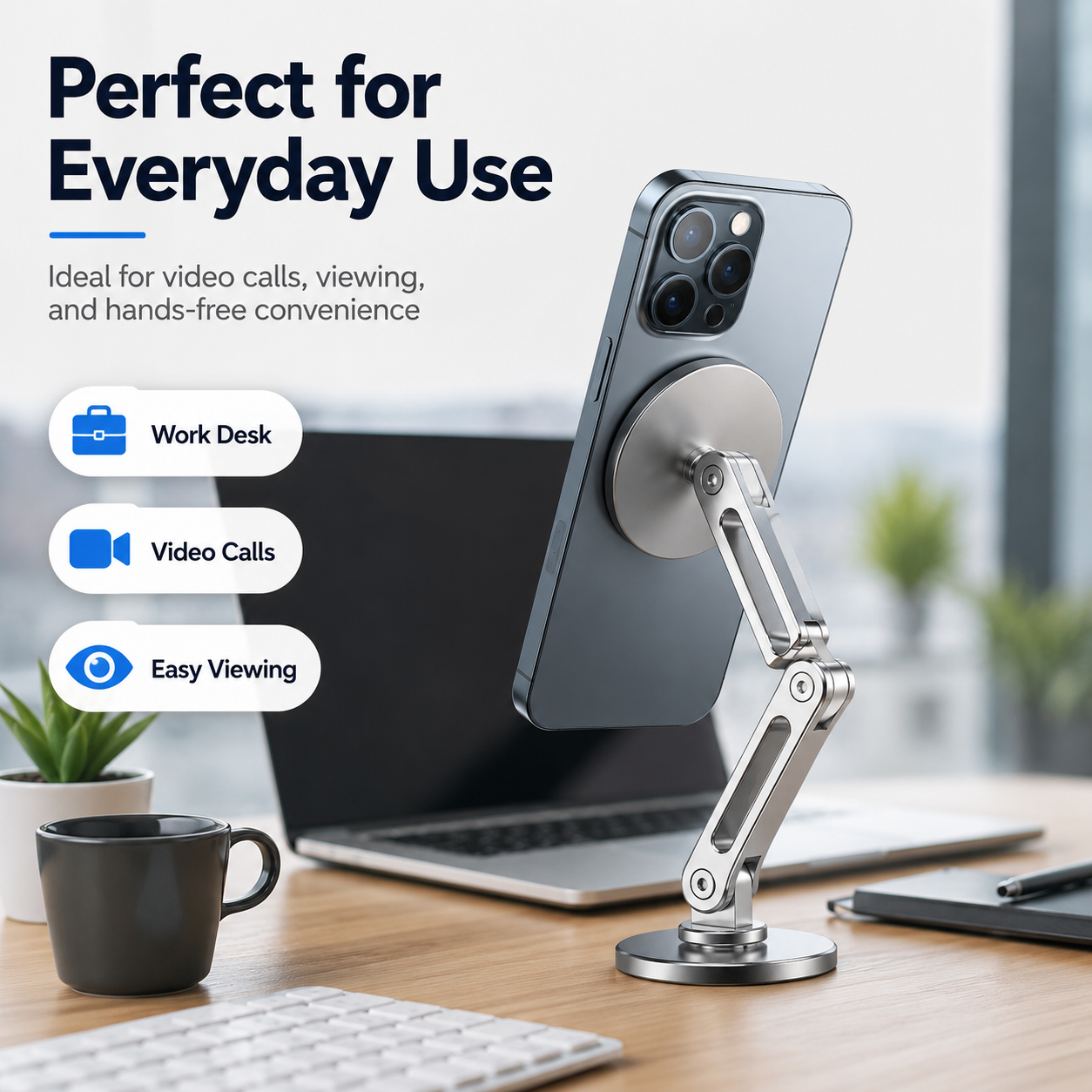 Adjustable Magnetic Phone Holder