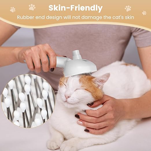 FurEase Self-Cleaning Pet Grooming Brush
