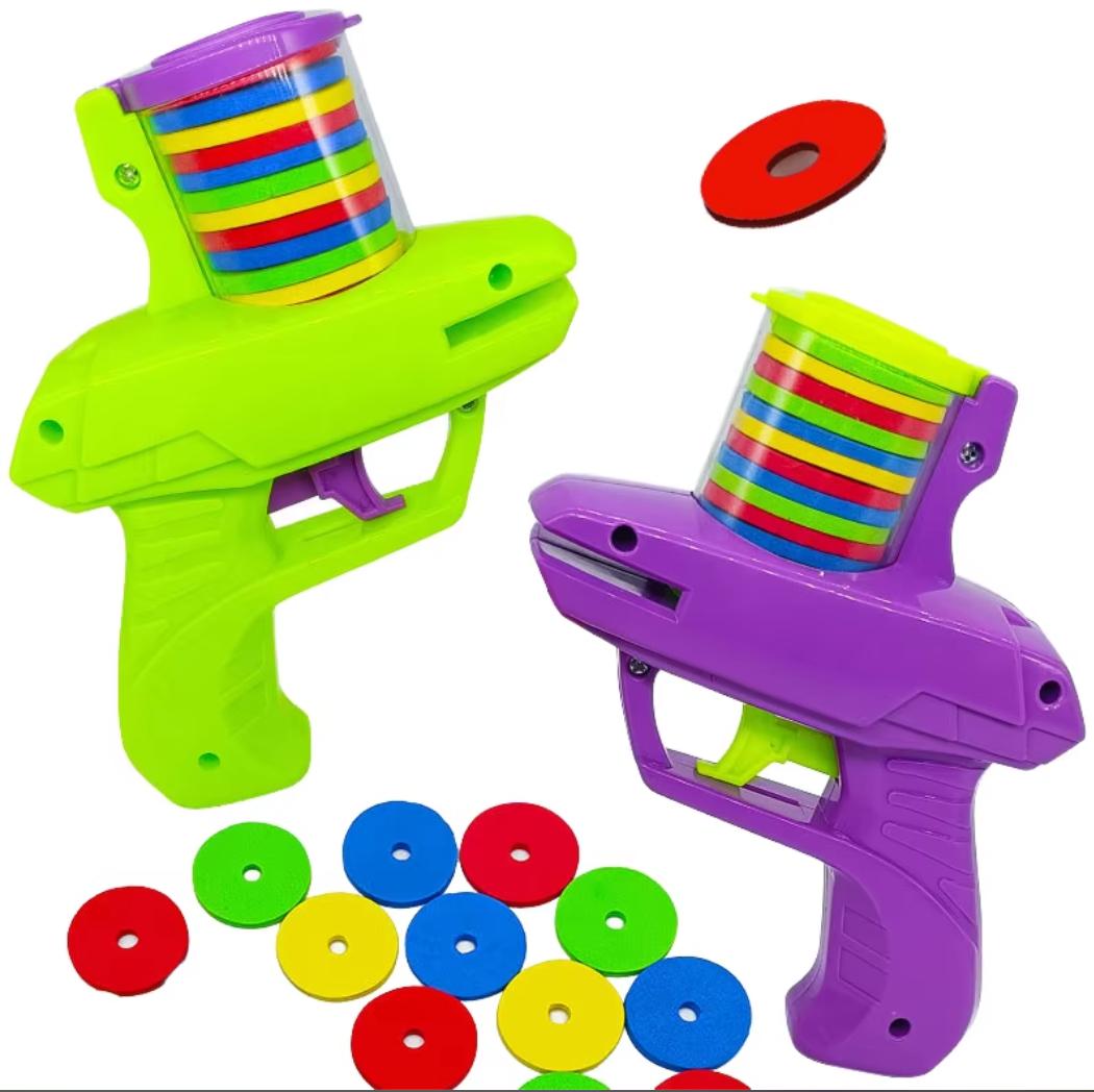 Foam Disc Blaster Toy Gun for Kids
