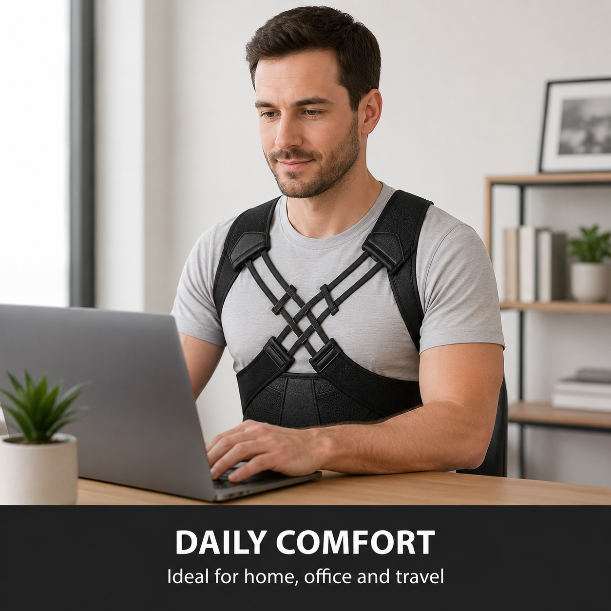 Adjustable Comfort Wear Accessory with Breathable Straps for Daily Use