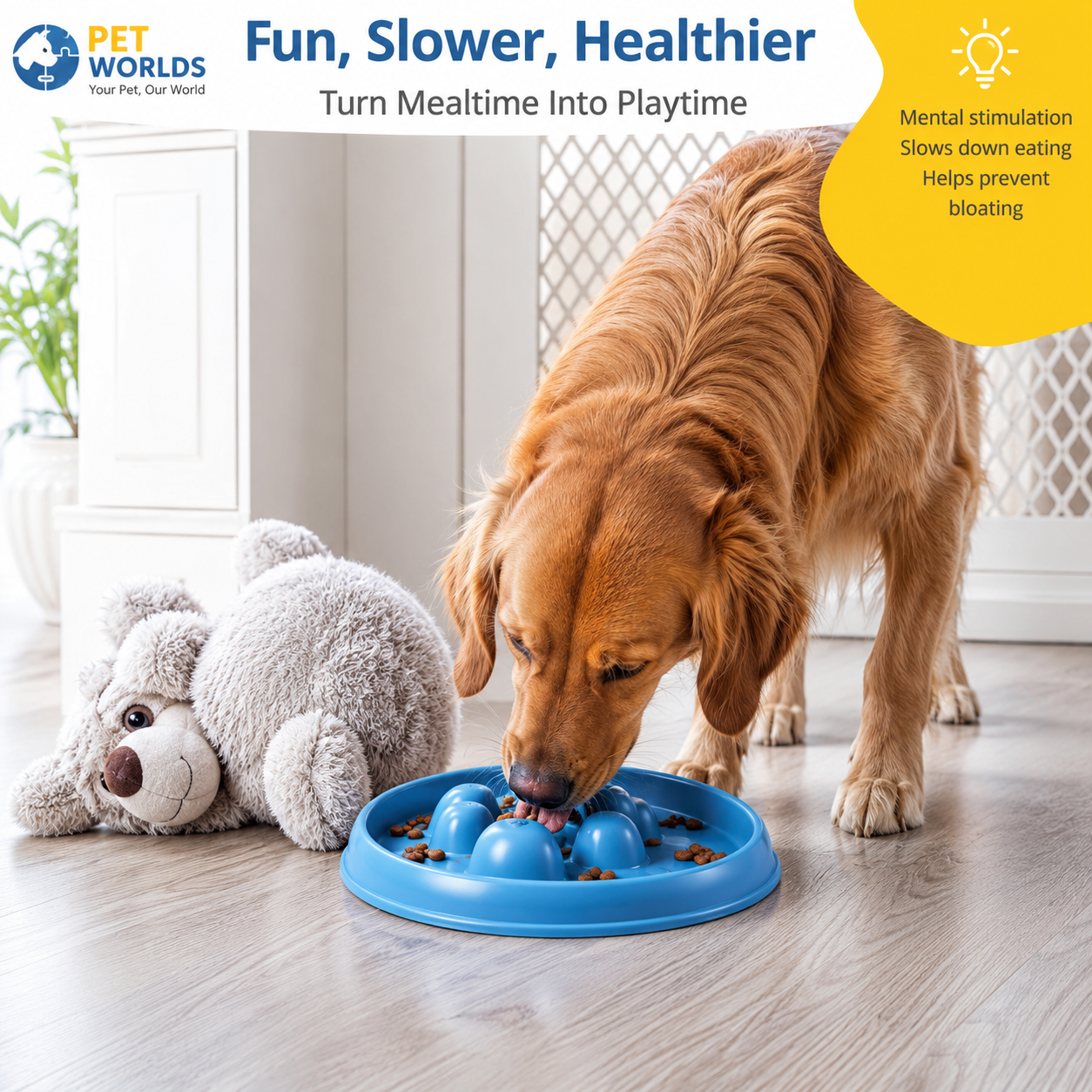 Pet Slow Feeder Liquid Treat Bowl for Cats and Dogs