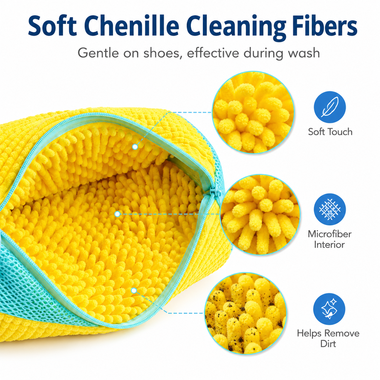 Shoe Washing Machine Bag