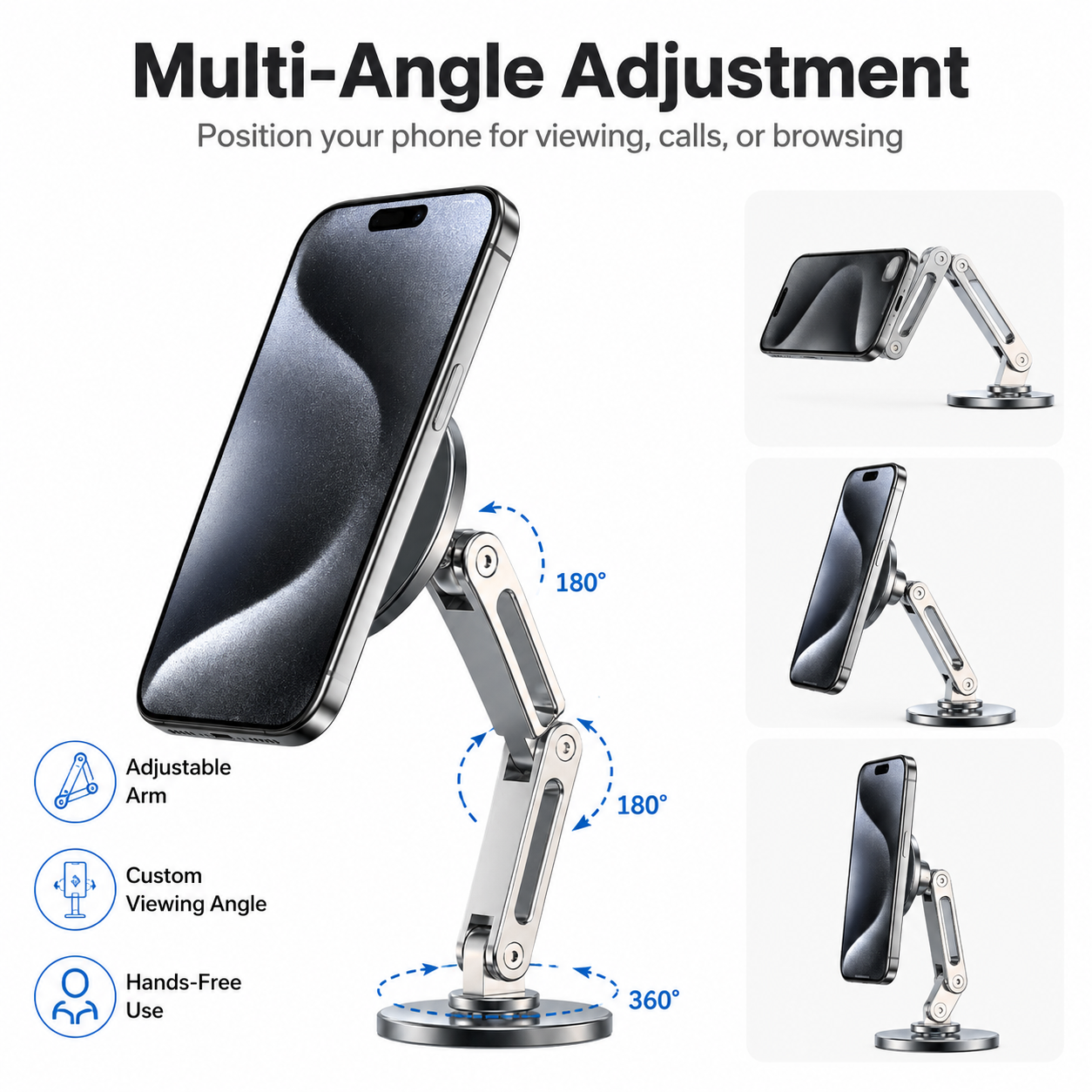 Adjustable Magnetic Phone Holder