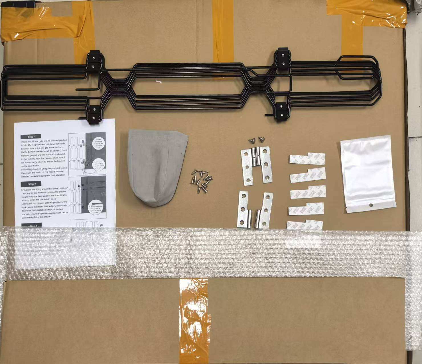 BlamGuard Retractable Metal Pet Gate