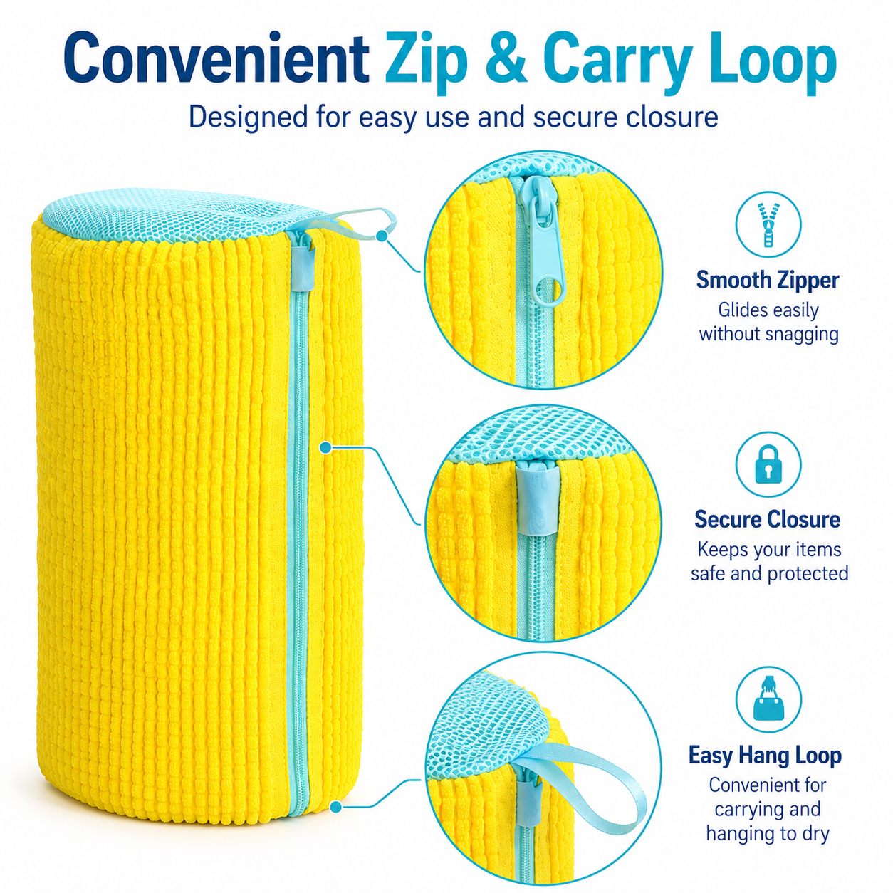 Shoe Washing Machine Bag