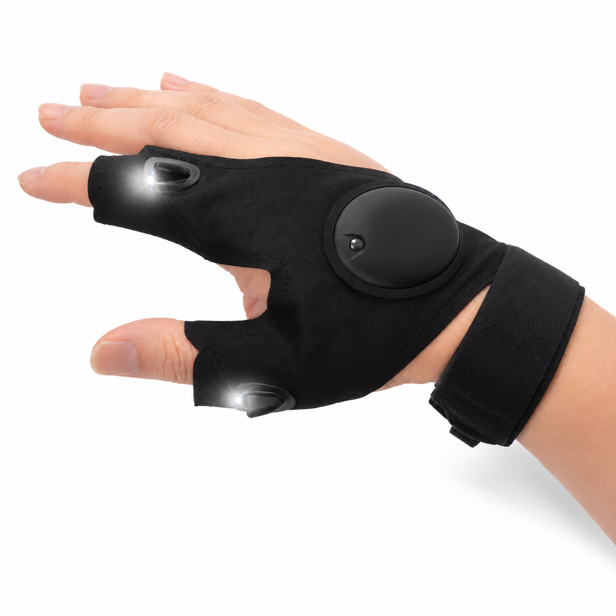 LED Light Gloves – Hands-Free Flashlight Gloves for Repair, Fishing & Outdoor Use