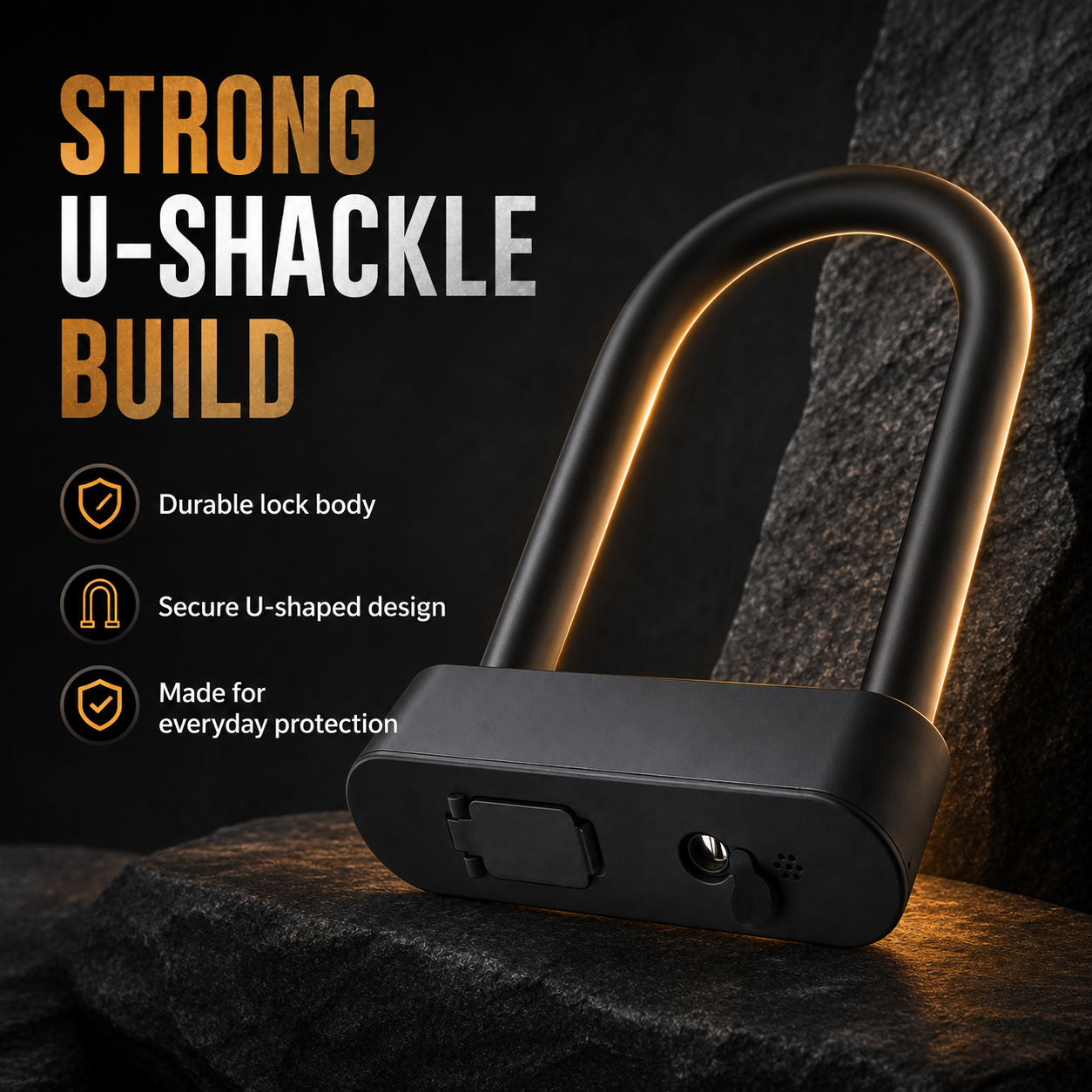 NFC Smart Bike Lock – Keyless Anti-Theft Lock for Bikes, E-Bikes & Scooters