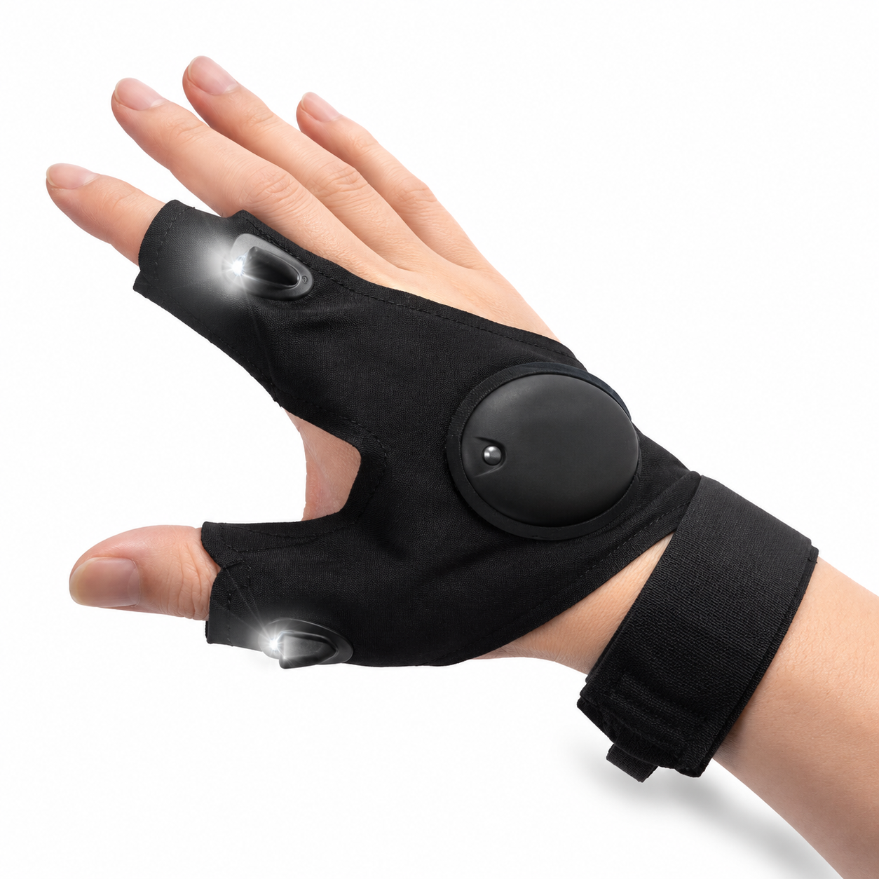 LED Light Gloves – Hands-Free Flashlight Gloves for Repair, Fishing & Outdoor Use