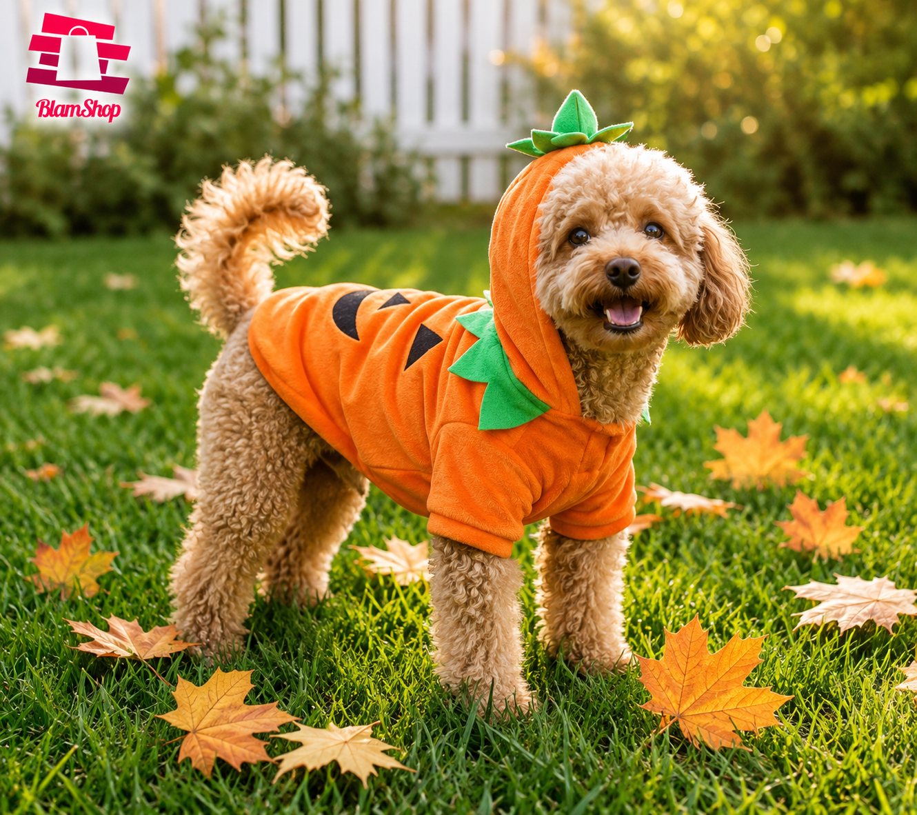 PawBoo Pumpkin Pup Costume