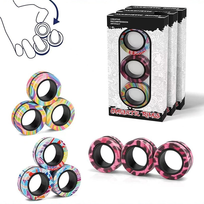 Fidget Trio Rings