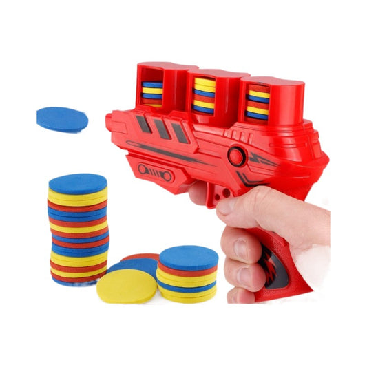 Foam Disc Blaster Toy Gun for Kids
