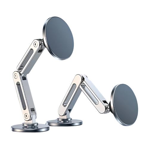 Adjustable Magnetic Phone Holder Stand with Foldable Metal Arm