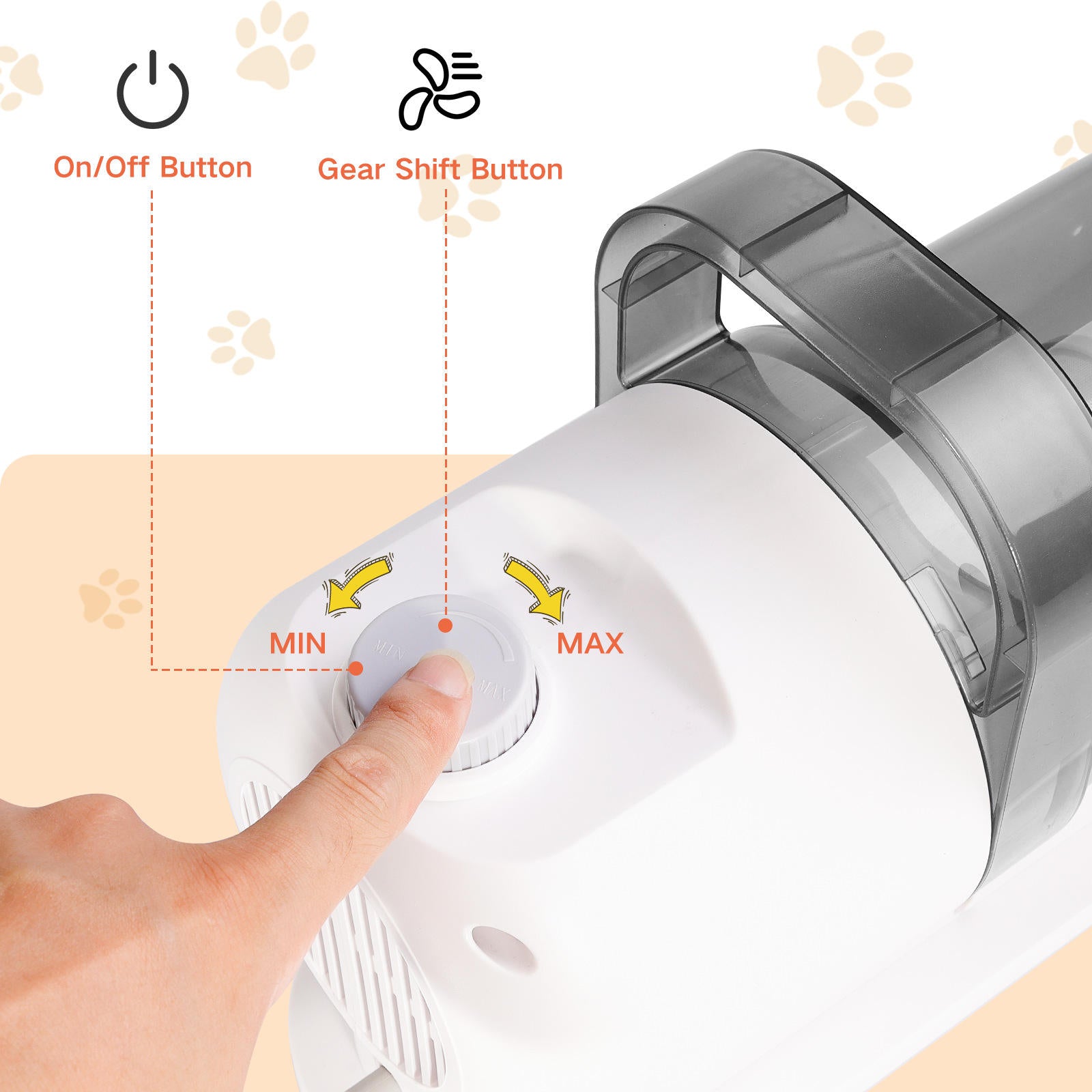 FurFlow Pet Grooming Vacuum