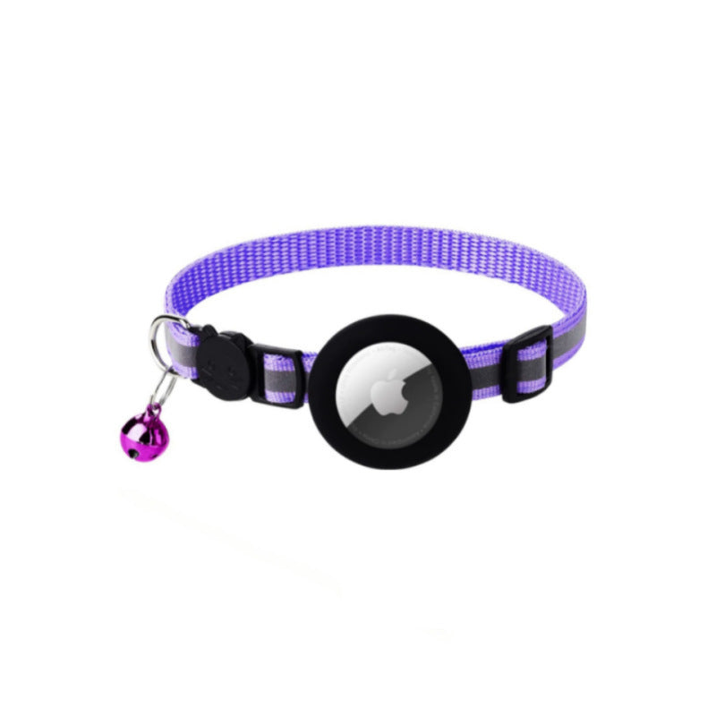 Smart AirTag Cat Collar with Holder
