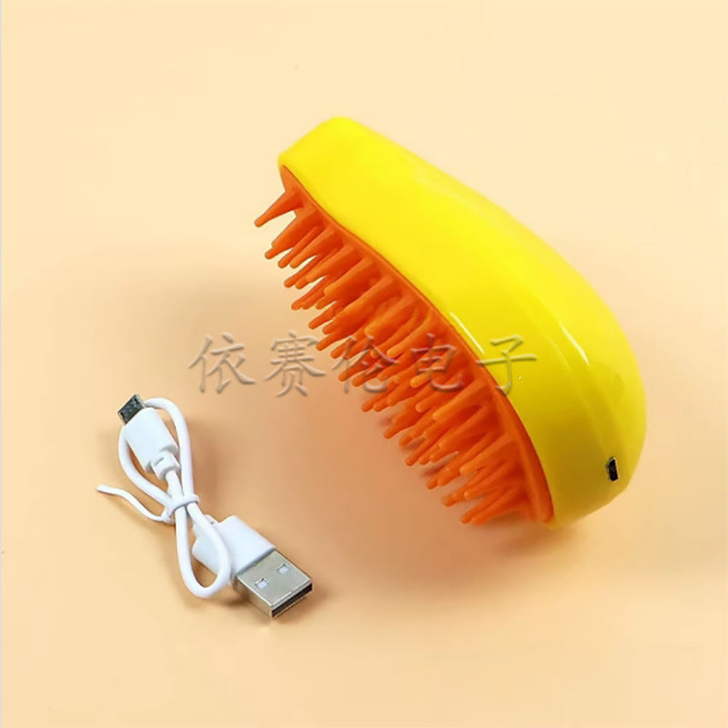 Electric Cat & Dog Shedding Hair Brush